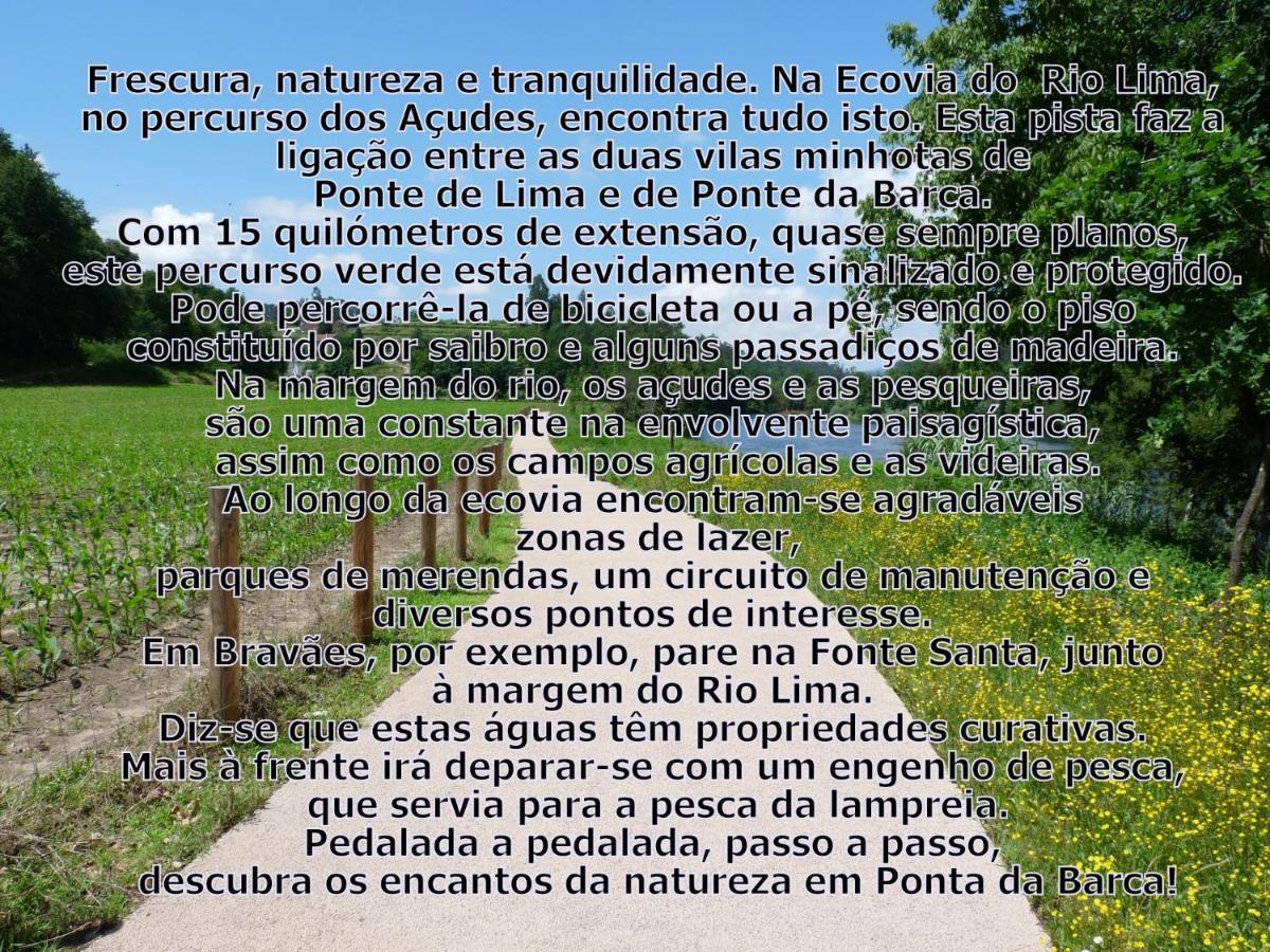 Ferienwohnung Casa Do Rio Ponte da Barca Exterior foto